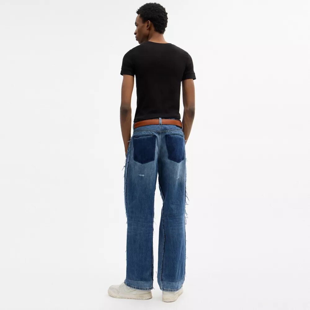 Hergebruikte jeans