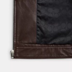 Heritage C lichtgewicht leren jas