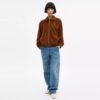 Heritage C oversized suède bomberjack