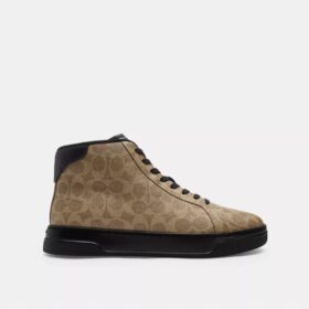 High Line hoge sneakers van Signature Canvas
