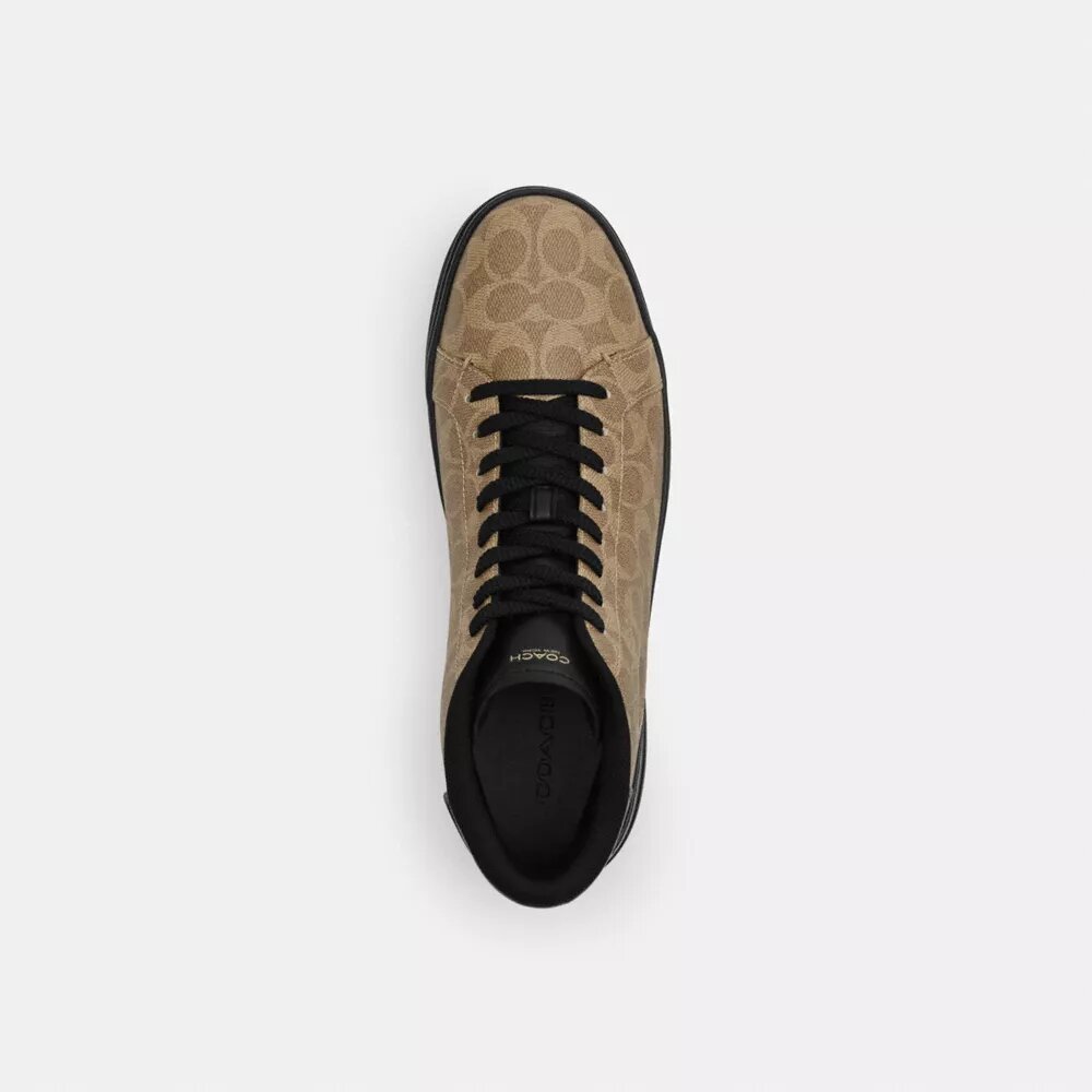 High Line hoge sneakers van Signature Canvas