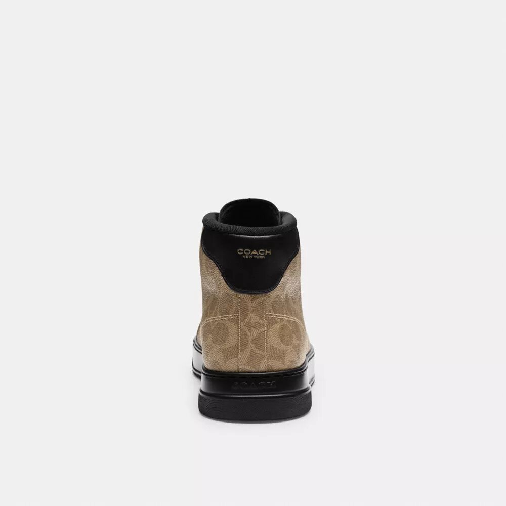 High Line hoge sneakers van Signature Canvas