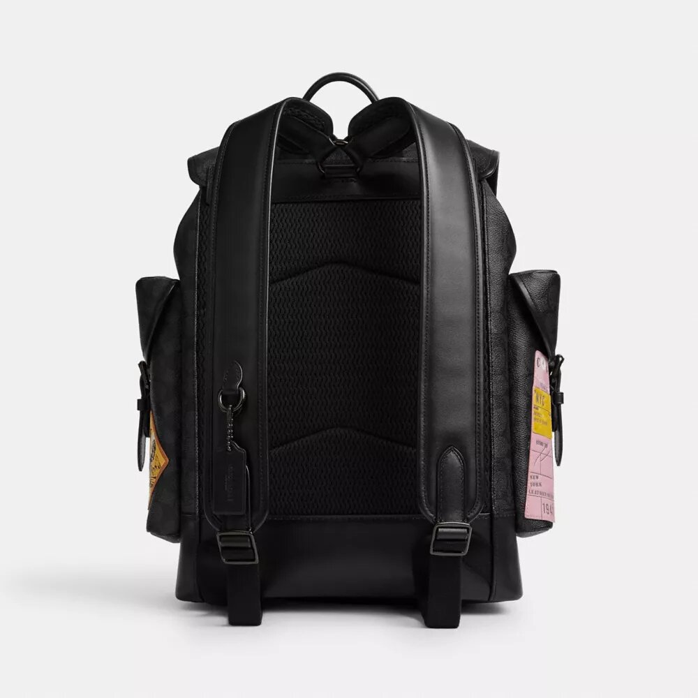 Hitch-rugzak van Signature Canvas met patches