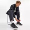 Hoge sneakers met kenmerkende camouflageprint
