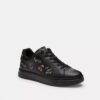 Hoge sneakers met schetsprint