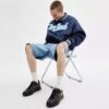 Hoge sneakers met schetsprint