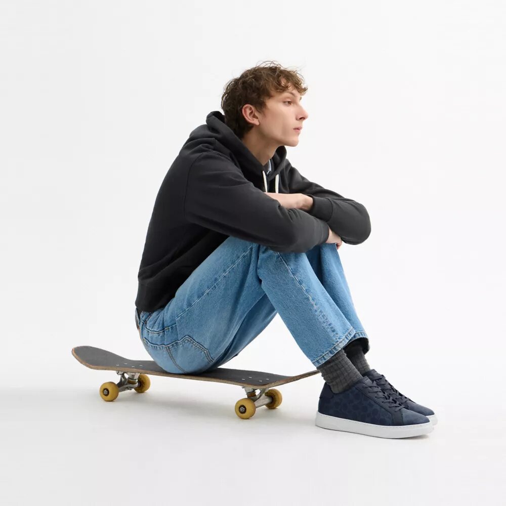 Hoge sneakers van Signature Canvas