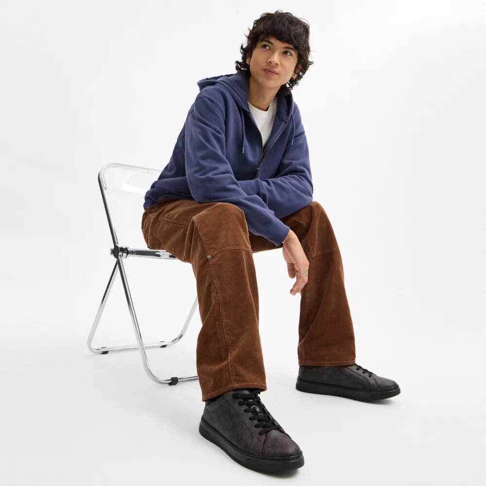 Hoge sneakers van Signature Canvas