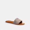 Holly-sandalen in Crystal Signature-jacquard