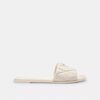 Holly-sandalen met doorgestikt patroon