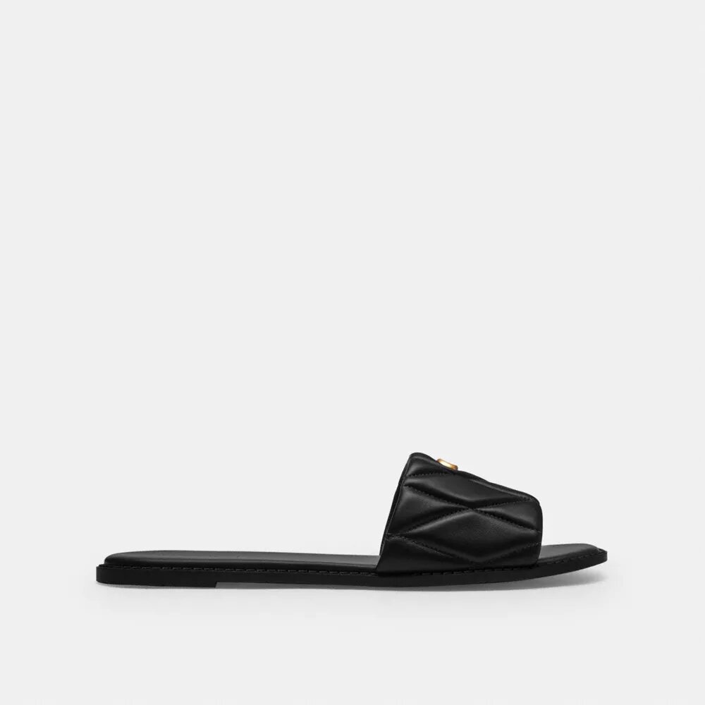 Holly-sandalen met doorgestikt patroon