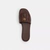 Holly-sandalen met doorgestikt patroon
