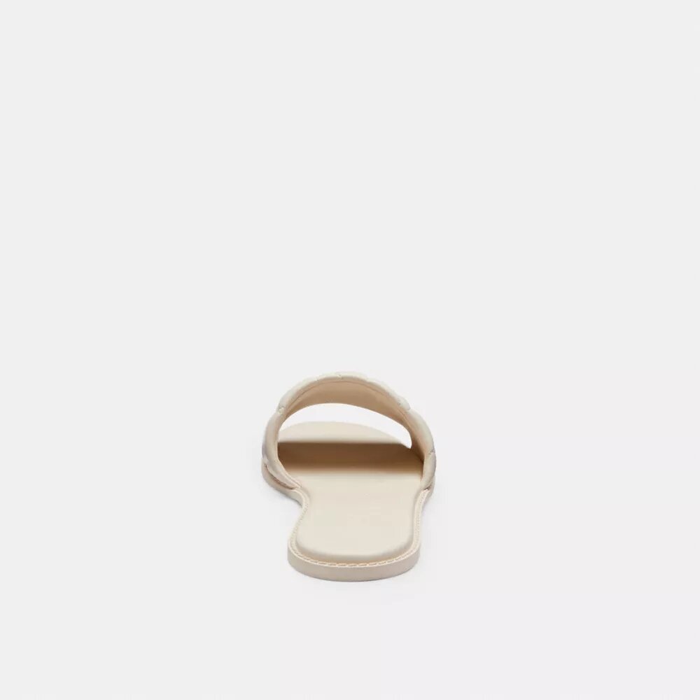 Holly-sandalen met doorgestikt patroon