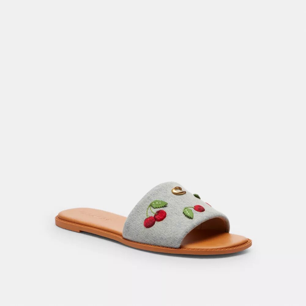 Holly-sandalen met kersen