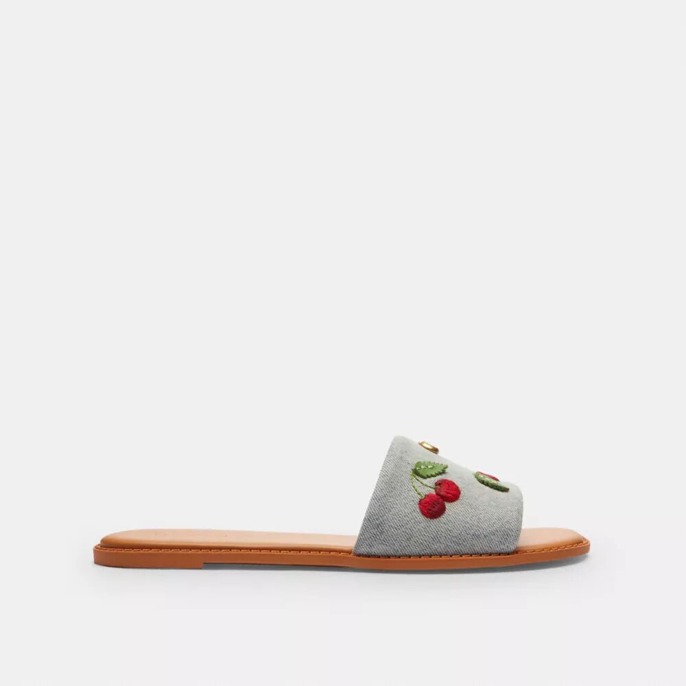 Holly-sandalen met kersen