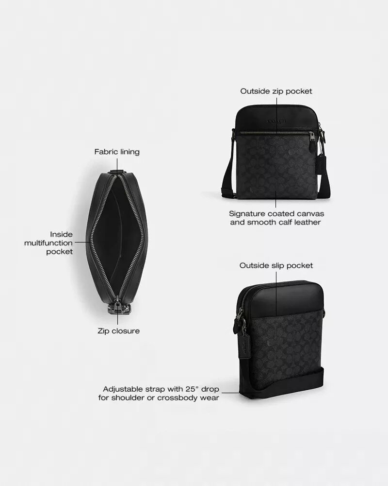 Houston Flight Bag van Signature Canvas