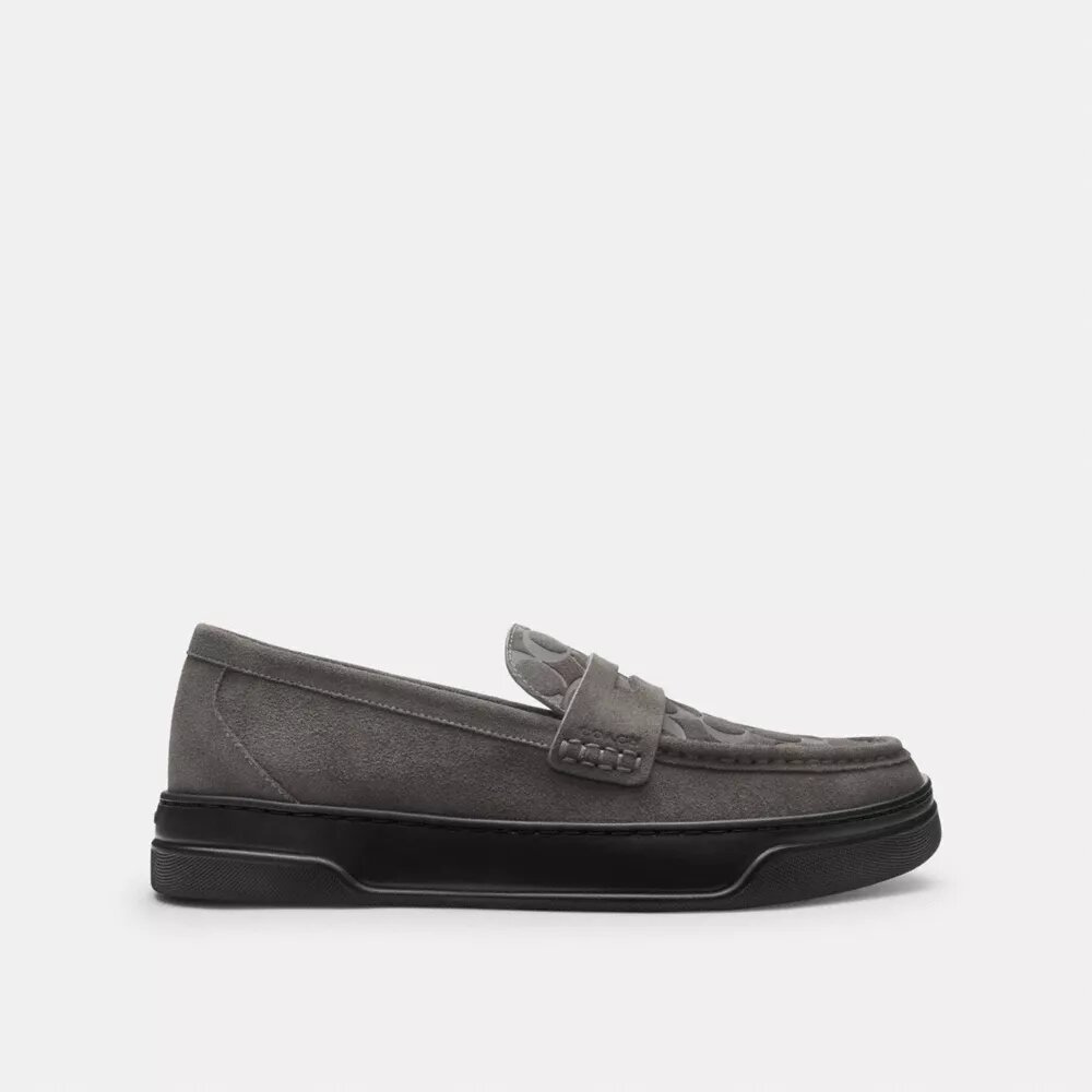 Hybride loafers met kenmerkende print