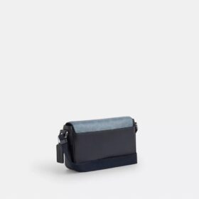 Jack kleine crossbodytas met klep van Ombre Signature Canvas