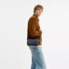 Jack kleine crossbodytas met klep van Ombre Signature Canvas