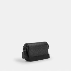 Jack kleine crossbodytas met klep van Signature Canvas