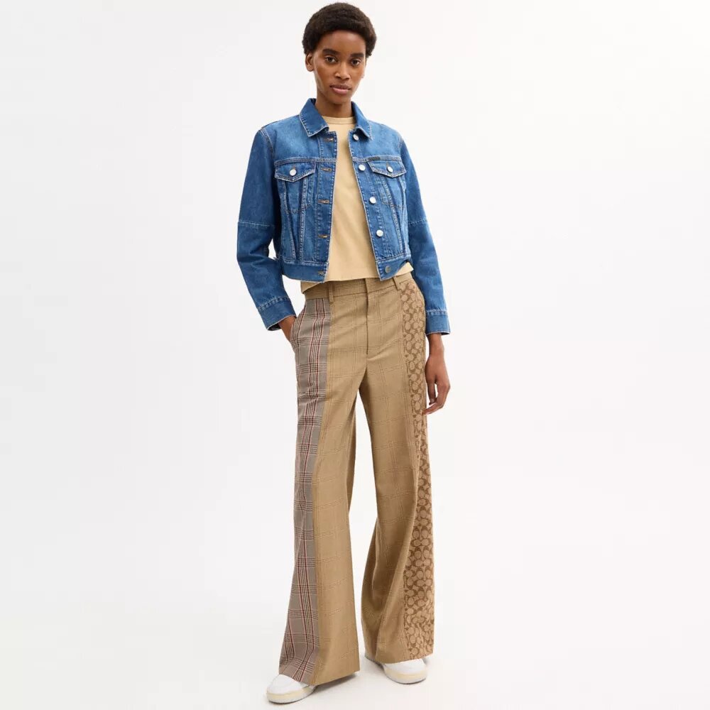 Jassen van gekrompen denim