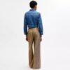 Jassen van gekrompen denim