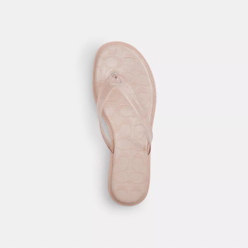 Jelly-teenslippers in kenmerkend ontwerp