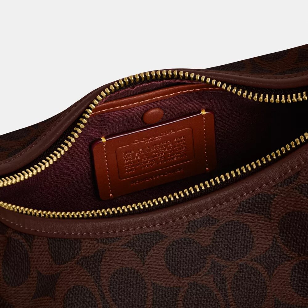 Juliet-schoudertas 25 in Signature Canvas
