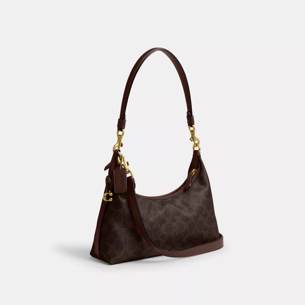 Juliet-schoudertas 25 in Signature Canvas