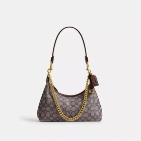 Juliet-schoudertas 25 in Signature Jacquard