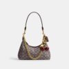 Juliet-schoudertas 25 in Signature Jacquard