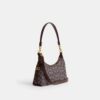 Juliet-schoudertas 25 in Signature Jacquard