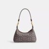 Juliet-schoudertas 25 in Signature Jacquard