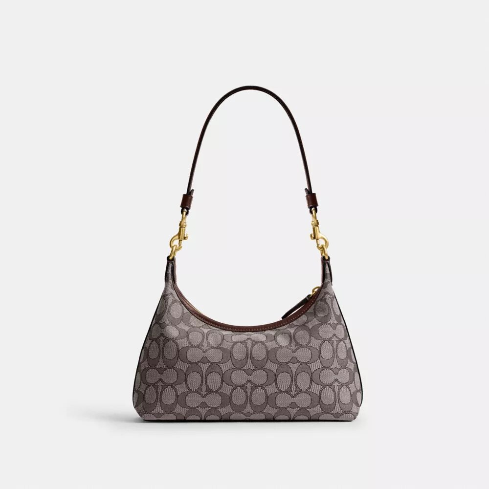 Juliet-schoudertas 25 in Signature Jacquard