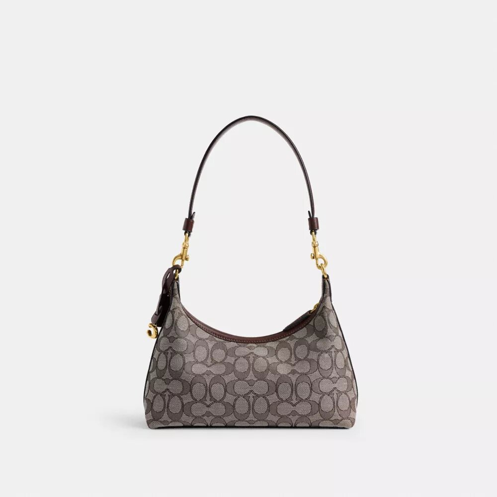 Juliet-schoudertas 25 in Signature Jacquard