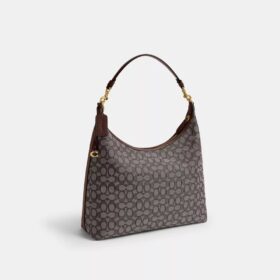 Juliet-schoudertas 38 in kenmerkend jacquard