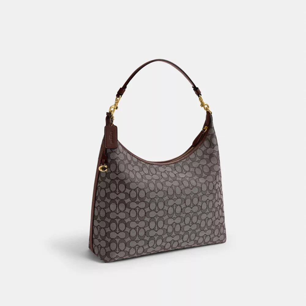 Juliet-schoudertas 38 in kenmerkend jacquard