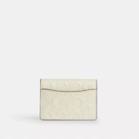 Kaartenetui met bedel van kenmerkend leer