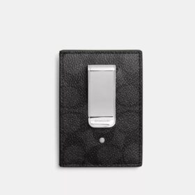 Kaartenetui met geldclip van Signature Canvas