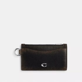 Kaartenetui met ritssluiting van ‘Loved Leather’