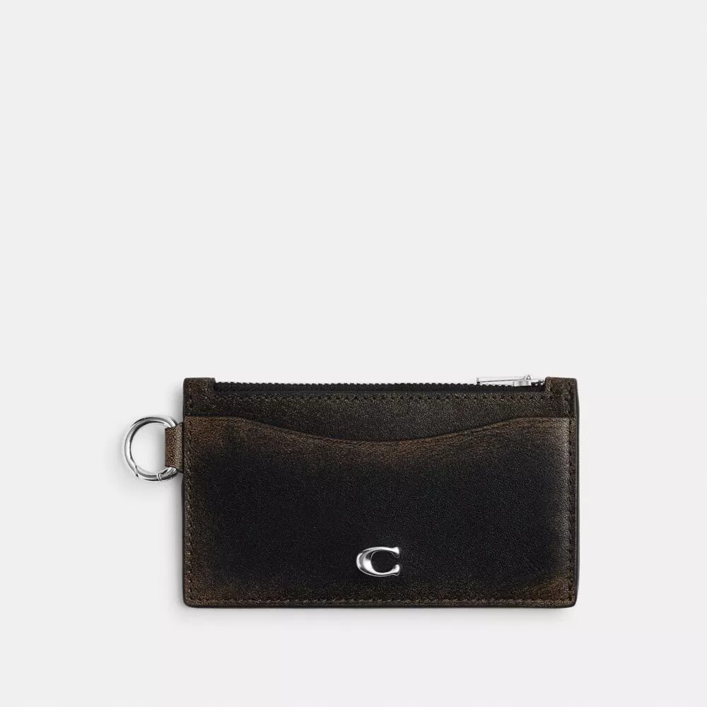 Kaartenetui met ritssluiting van ‘Loved Leather’