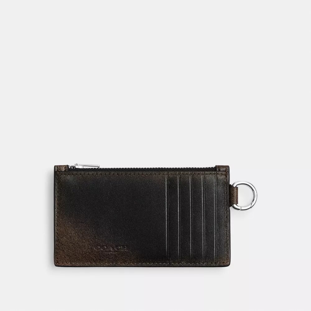 Kaartenetui met ritssluiting van ‘Loved Leather’