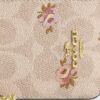 Kaartenetui met ritssluiting van Signature Canvas met bloemenprint