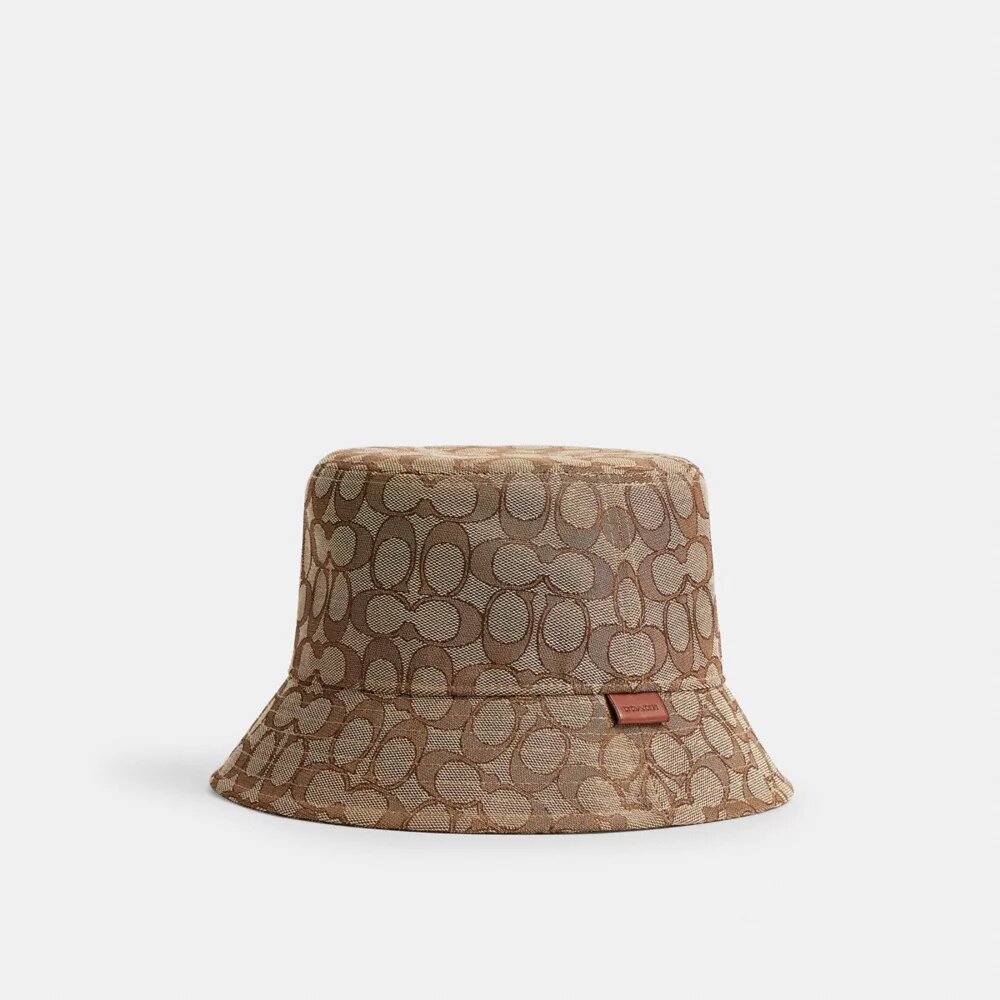Kenmerkende jacquard-buckethoed