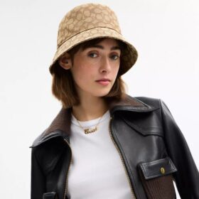 Kenmerkende jacquard-buckethoed