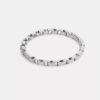 Kenmerkende schakelarmband met scharnier