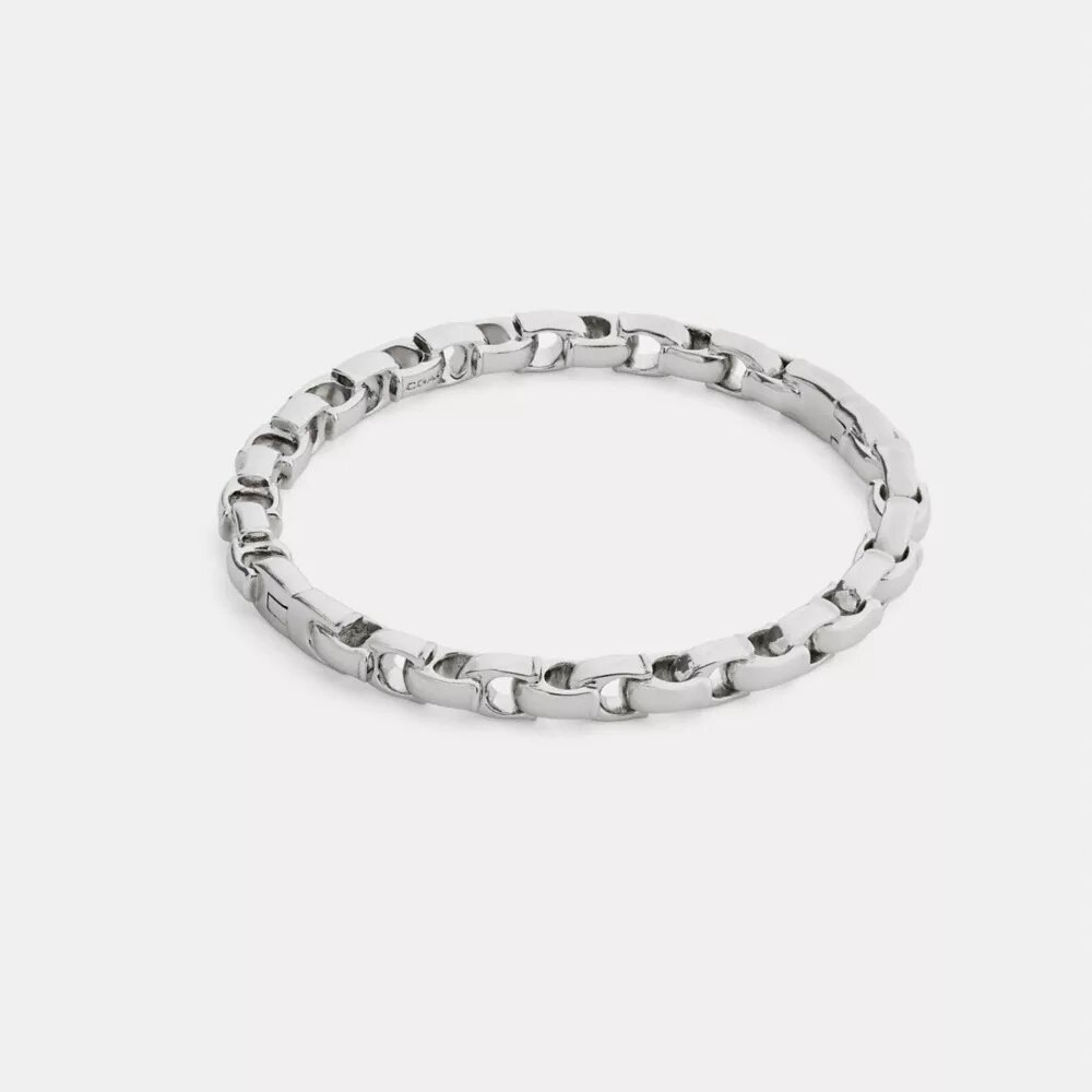 Kenmerkende schakelarmband met scharnier
