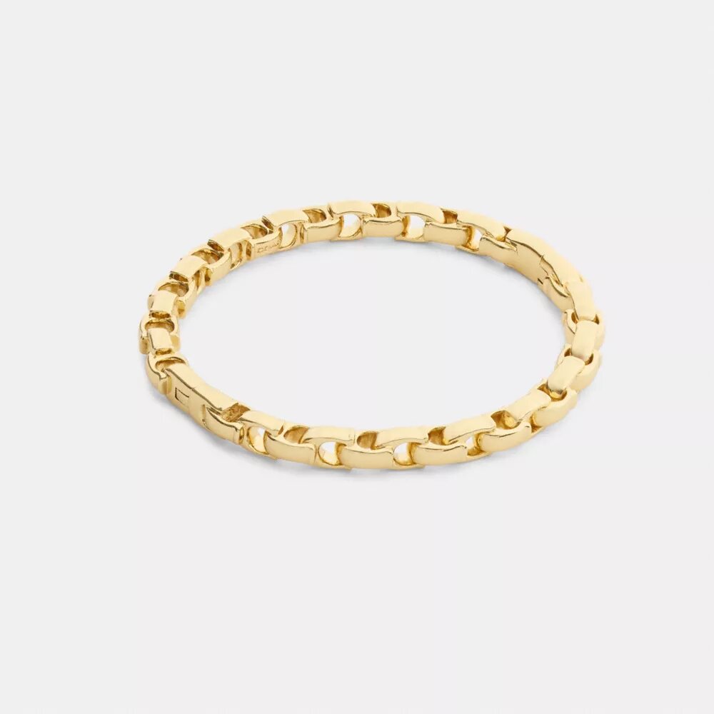 Kenmerkende schakelarmband met scharnier