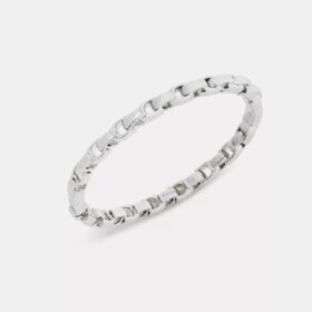 Kenmerkende schakelarmband met scharnier