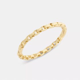 Kenmerkende schakelarmband met scharnier